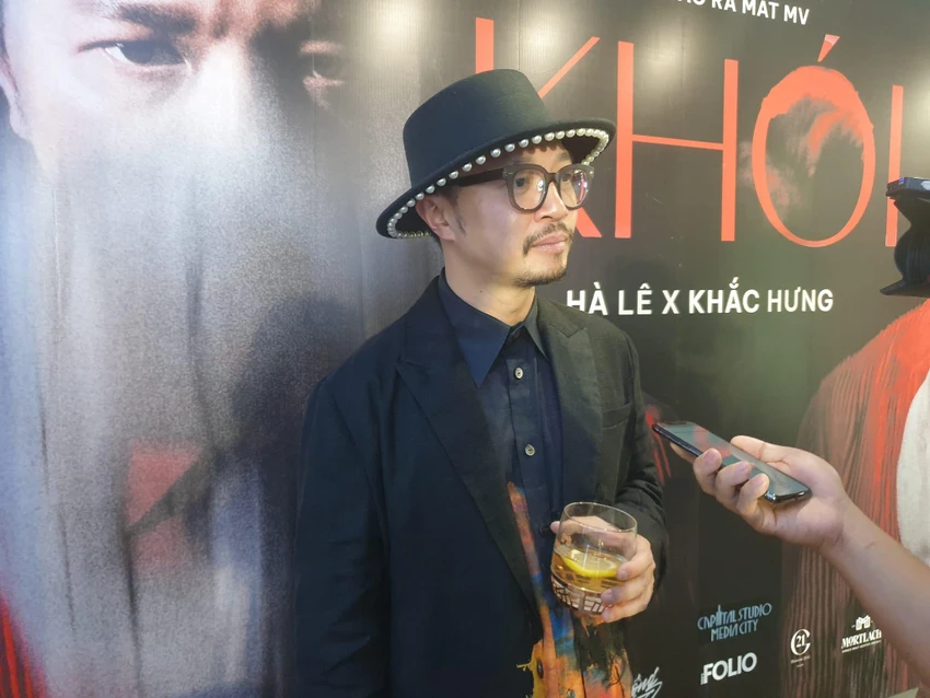 Hà Lê tại buổi họp báo ra mắt MV Khói. Ảnh: VĂN HÀ. Hà Lê tại buổi họp báo ra mắt MV Khói. Ảnh: VĂN HÀ.