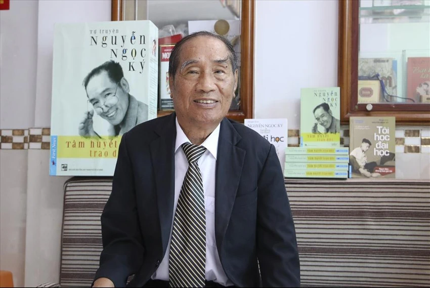 Thầy giáo Nguyễn Ngọc Ký (1947-2022). Ảnh: TL Thầy giáo Nguyễn Ngọc Ký (1947-2022). Ảnh: TL