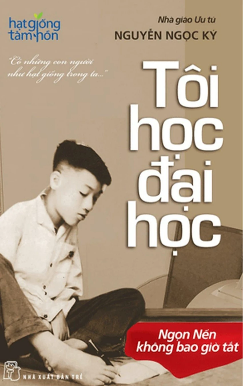 Hồi ký "Tôi học đại học" của nhà giáo Ưu tú Nguyễn Ngọc Ký. Ảnh: NXB Trẻ. Hồi ký "Tôi học đại học" của nhà giáo Ưu tú Nguyễn Ngọc Ký. Ảnh: NXB Trẻ.