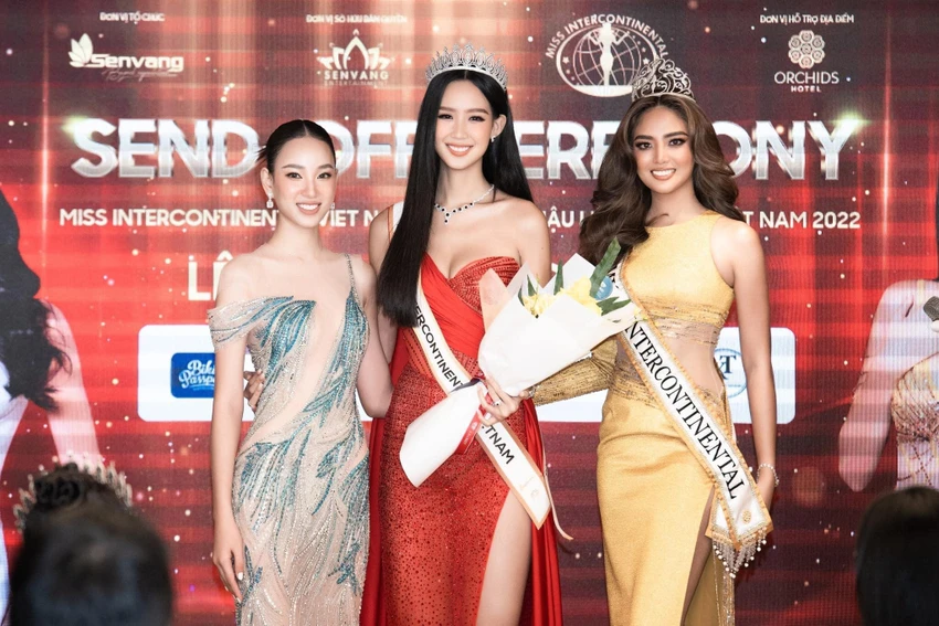 Ngày 1-9, Bảo Ngọc chính thức tham gia cuộc thi Miss Intercontinental 2022. Ảnh: FBNV Ngày 1-9, Bảo Ngọc chính thức tham gia cuộc thi Miss Intercontinental 2022. Ảnh: FBNV
