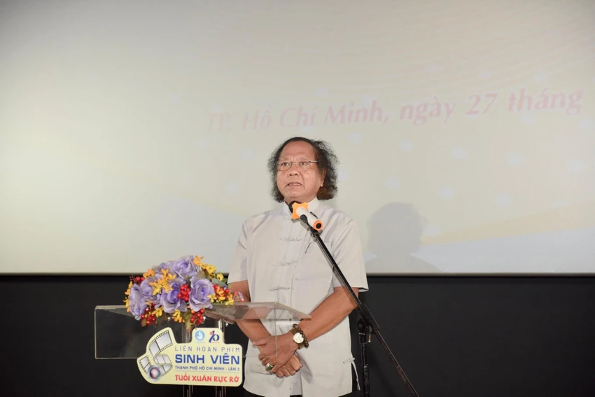 PGS.TS Đỗ Lệnh Hùng Tú - Chủ tịch Hội Điện ảnh Việt Nam phát biểu tại chương trình. Ảnh: H.N PGS.TS Đỗ Lệnh Hùng Tú - Chủ tịch Hội Điện ảnh Việt Nam phát biểu tại chương trình. Ảnh: H.N