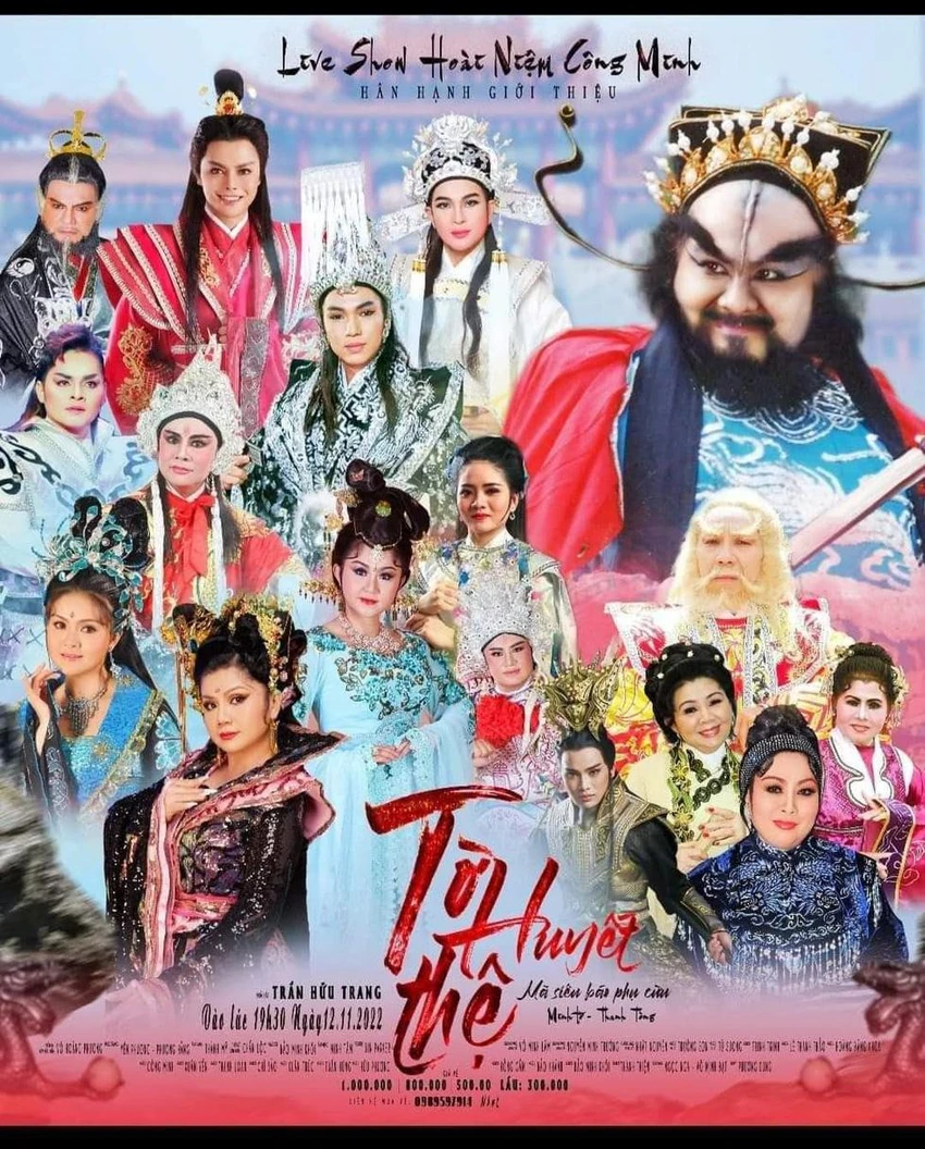 Poster chương trình live show Hoài niệm Công Minh. Ảnh: FBNV Poster chương trình live show Hoài niệm Công Minh. Ảnh: FBNV