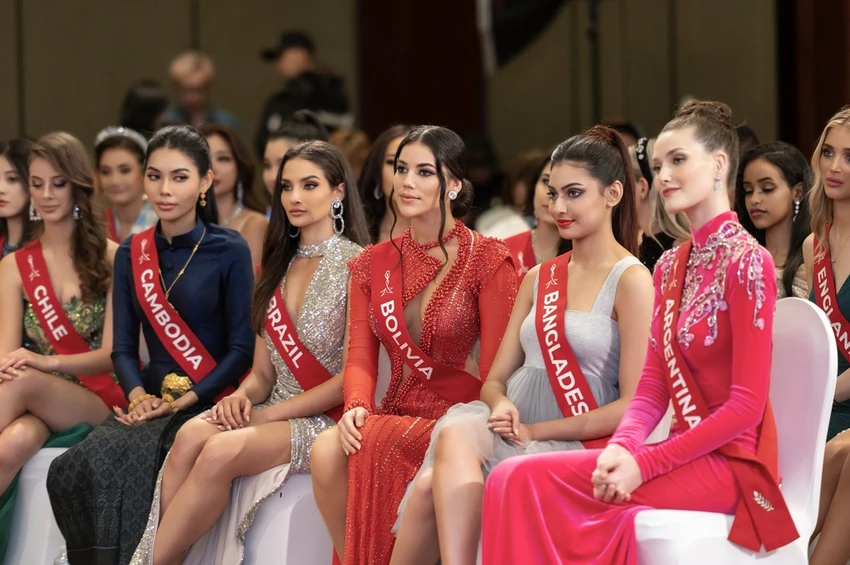 Các người đẹp tham gia cuộc thi Miss Charm 2023. Ảnh: BTC. Các người đẹp tham gia cuộc thi Miss Charm 2023. Ảnh: BTC.