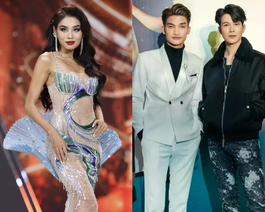 Từ trái sang: Á hậu 1 Lê Thảo Nhi, diễn viên Mạc Văn Khoa và Anh Tú. Ảnh: FBNV Từ trái sang: Á hậu 1 Lê Thảo Nhi, diễn viên Mạc Văn Khoa và Anh Tú. Ảnh: FBNV