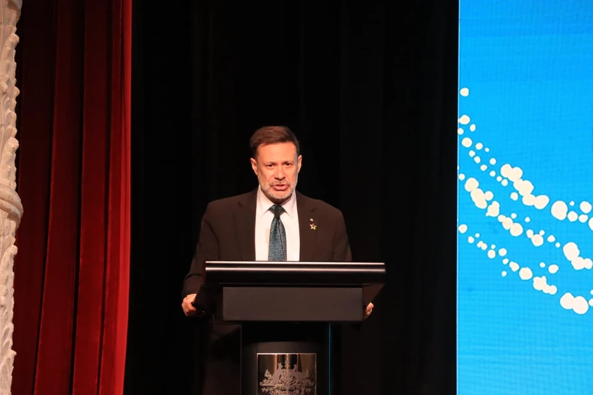 Ông Andrew Goledzinowski, đại sứ Australia tại Việt Nam phát biểu Ảnh: HÀ NGUYỄN Ông Andrew Goledzinowski, đại sứ Australia tại Việt Nam phát biểu Ảnh: HÀ NGUYỄN