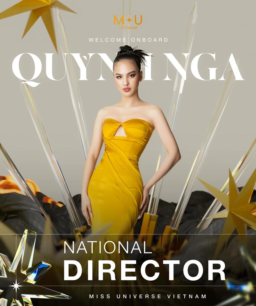 Quỳnh Nga trở thành Giám đốc quốc gia mới của Miss Universe Vietnam. Ảnh: BTC. Quỳnh Nga trở thành Giám đốc quốc gia mới của Miss Universe Vietnam. Ảnh: BTC.