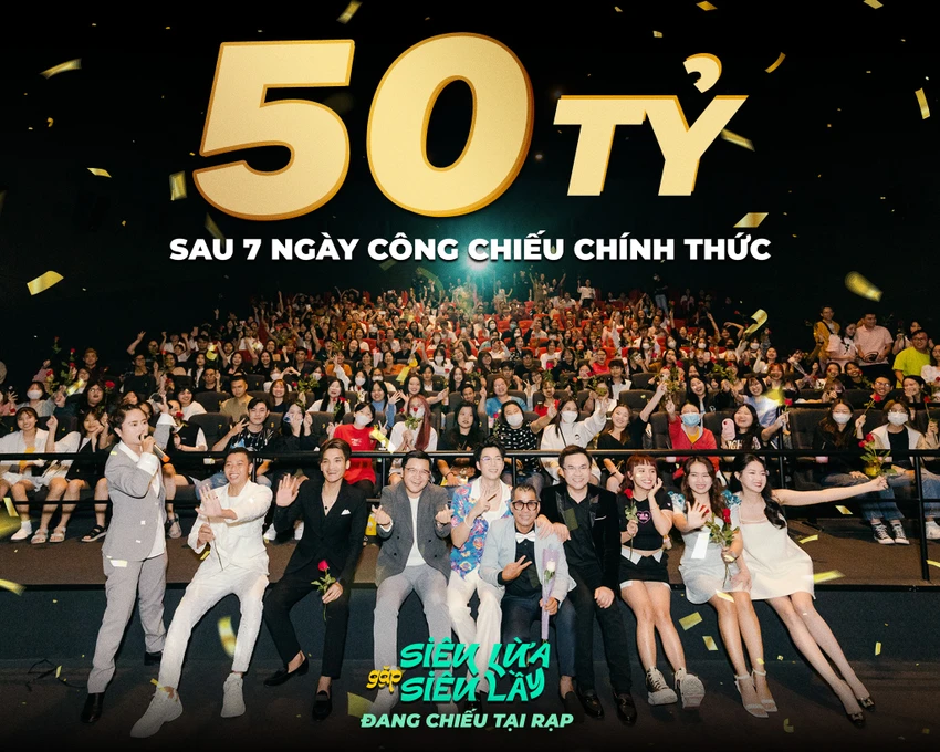 "Siêu lừa gặp siêu lầy" cán mốc 50 tỷ. Ảnh: NSX
