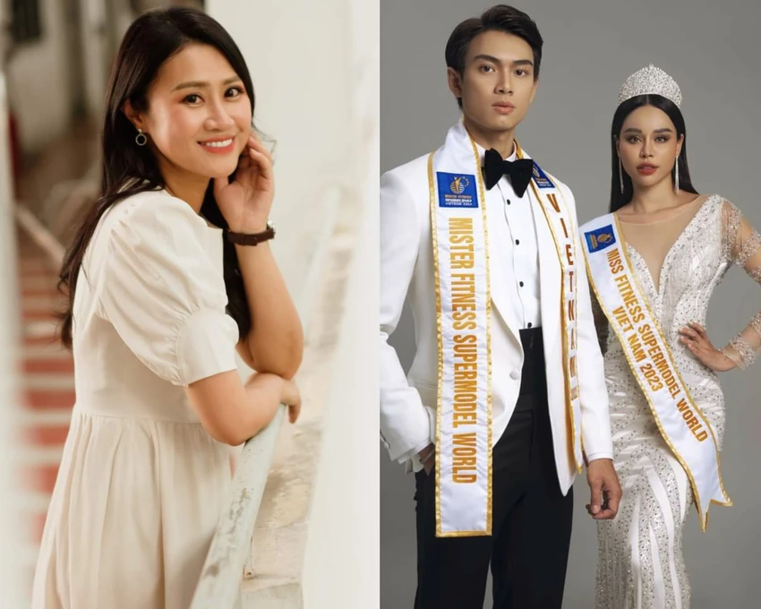 Từ trái sang: MC Mai Anh, Tấn Phát và Hà My. Ảnh: FBNV Từ trái sang: MC Mai Anh, Tấn Phát và Hà My. Ảnh: FBNV