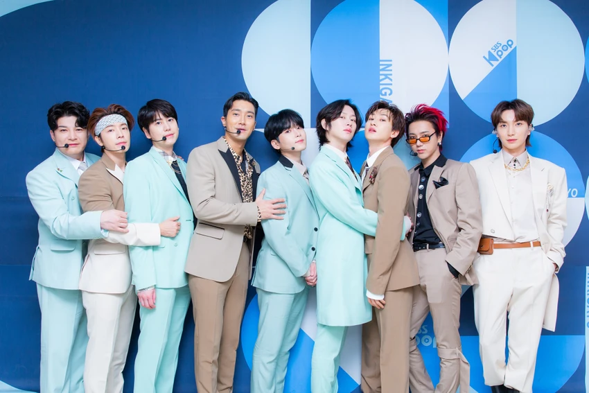 Nhóm nhạc Kpop Super Junior. Ảnh: TL Nhóm nhạc Kpop Super Junior. Ảnh: TL