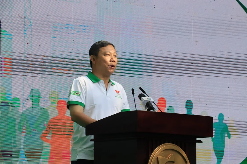 Ông Dương Anh Đức, Phó Chủ tịch UBND TP.HCM, phát biểu khai mạc. Ảnh: H.N Ông Dương Anh Đức, Phó Chủ tịch UBND TP.HCM, phát biểu khai mạc. Ảnh: H.N