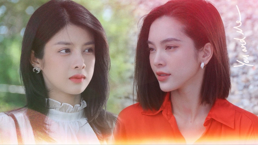 Trình Mỹ Duyên và Quỳnh Lương trong "Mặt trời mùa đông". Ảnh: NSX