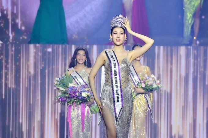 Cuộc thi "Đại sứ Hoàn mỹ" (Hoa hậu chuyển giới Việt Nam) 2023 diễn ra dù chưa được sự chấp thuận của cơ quan chức năng. Ảnh: BTC