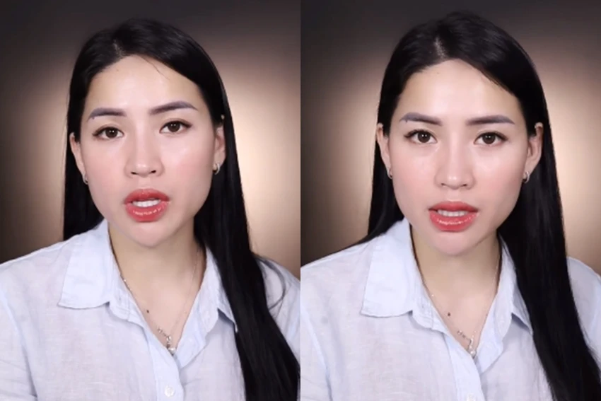 "Chiến thần review" Hà Linh xin lỗi và nhận sai khi review quán ăn. Ảnh: Chụp màn hình "Chiến thần review" Hà Linh xin lỗi và nhận sai khi review quán ăn. Ảnh: Chụp màn hình