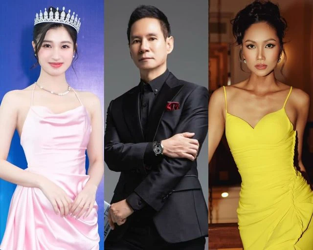 Từ trái sang: Á hậu Phương Nhi, Lý Hải và H'hen Niê. Ảnh: FBNV