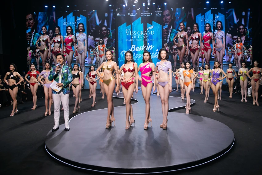 4 người đẹp được đề cử Best in swimsuit chính thức lộ diện. Ảnh: BTC 4 người đẹp được đề cử Best in swimsuit chính thức lộ diện. Ảnh: BTC