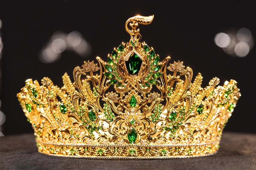 Cận cảnh vương miện của Miss Grand Vietnam 2023. Ảnh: BTC Cận cảnh vương miện của Miss Grand Vietnam 2023. Ảnh: BTC