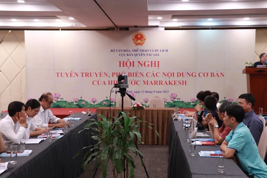 Toàn cảnh hội nghị. Ảnh: VĂN HÀ Toàn cảnh hội nghị. Ảnh: VĂN HÀ