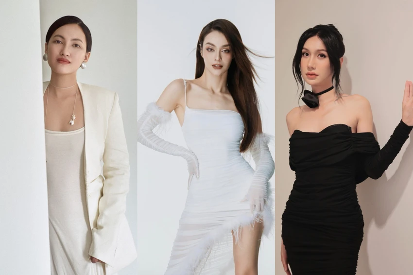 Từ trái sang: Nguyên Hà, MLee và Lynk Lee Từ trái sang: Nguyên Hà, MLee và Lynk Lee