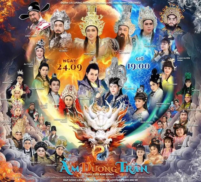 Poster vở "Âm dương trận"