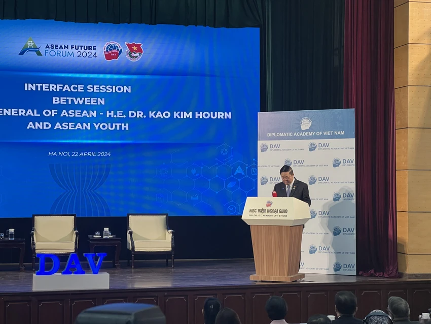 Tổng Thư ký ASEAN đối thoại với thanh niên ASEAN