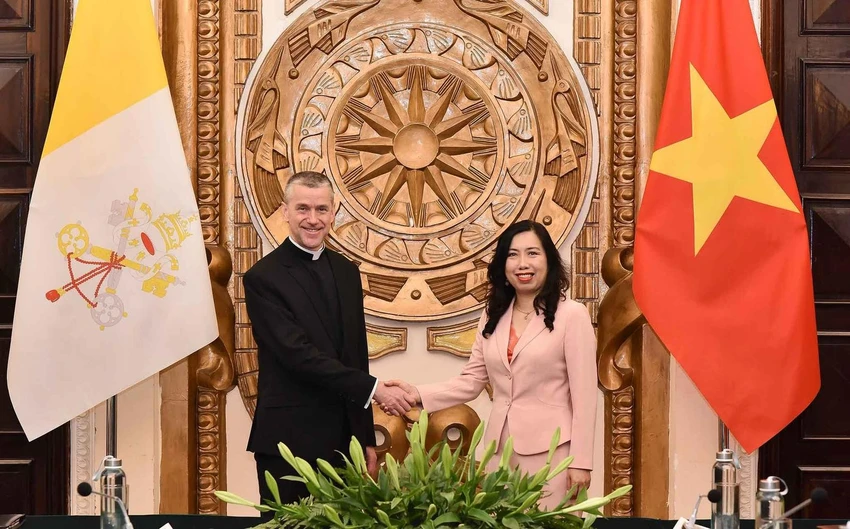 Việt Nam -Vatican nhất trí tăng cường trao đổi đoàn, tiếp xúc cấp cao
