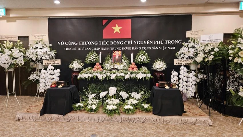 Bạn bè quốc tế và kiều bào dành nhiều tình cảm tiếc thương Tổng Bí thư Nguyễn Phú Trọng