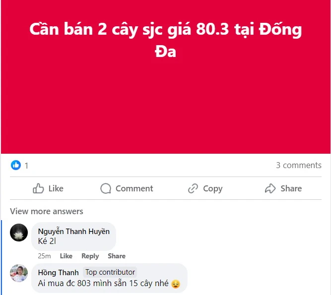 Cảnh báo về ba hình thức lừa đảo trong giao dịch mua bán vàng miếng SJC