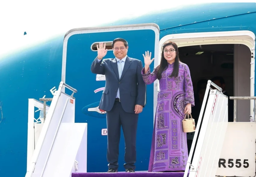 Thủ tướng Phạm Minh Chính và Phu nhân bắt đầu thăm Saudi Arabia