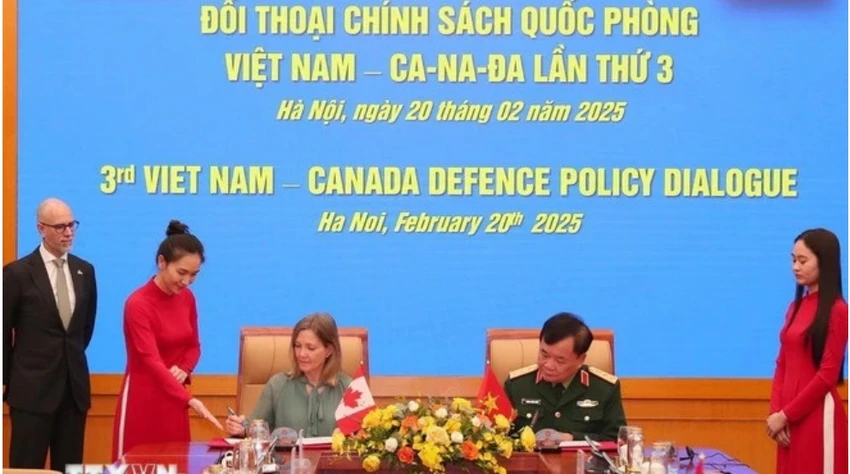 Hợp tác quốc phòng tiếp tục là điểm sáng trong quan hệ song phương Việt Nam - Canada