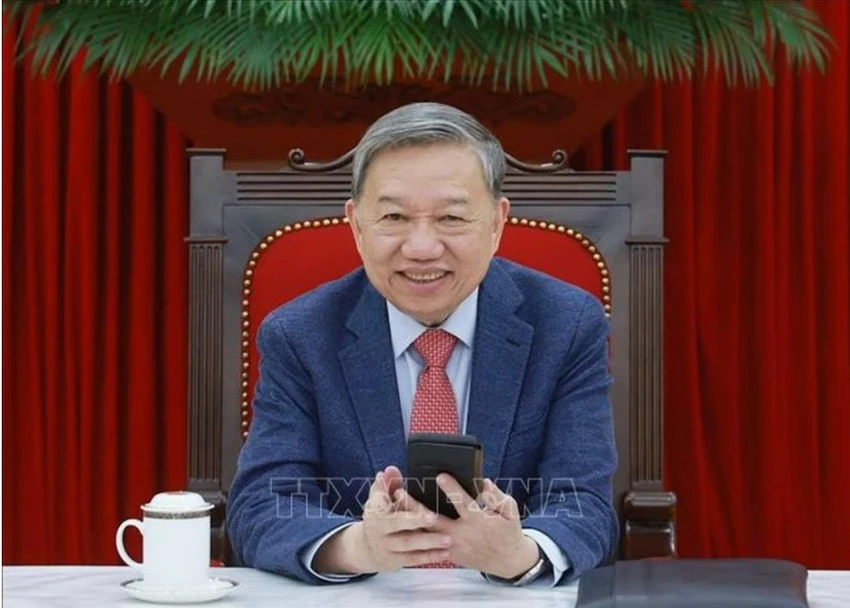 Tổng Bí thư Tô Lâm điện đàm với Chủ tịch Hội đồng Châu Âu