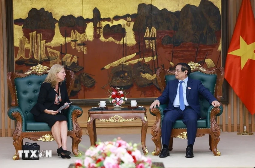 Thủ tướng Phạm Minh Chính đề nghị WB hỗ trợ vốn cho dự án đầu tư xây dựng tuyến đường sắt tốc độ cao trục Bắc-Nam