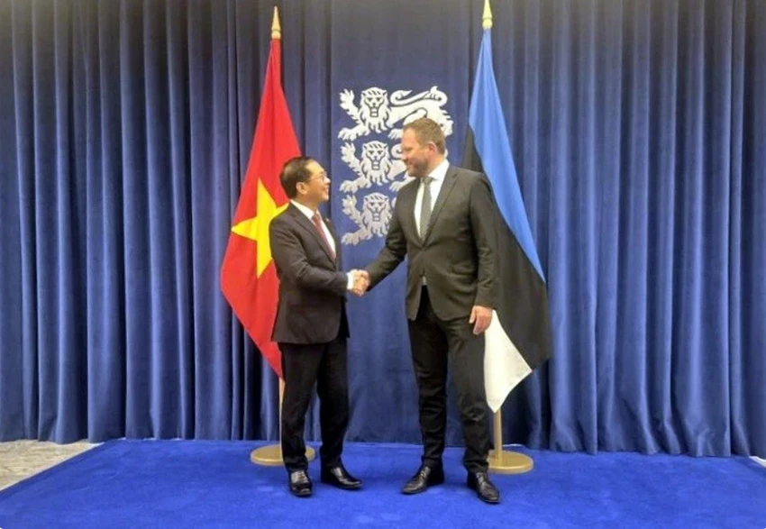 Việt Nam và Estonia đẩy mạnh hợp tác chuyển đổi số, thúc đẩy EVIPA