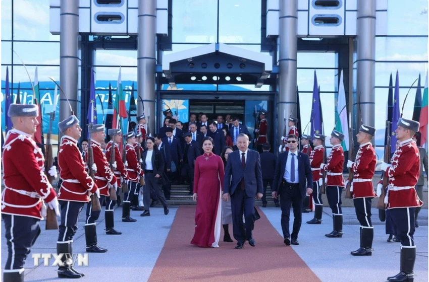 Tổng Bí thư Tô Lâm kết thúc tốt đẹp chuyến thăm chính thức Cộng hòa Bulgaria