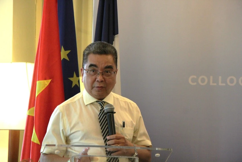 Viện sĩ, PGS-TS Nguyễn Ngọc Điện phát biểu tại một hội thảo. Ảnh: MC Viện sĩ, PGS-TS Nguyễn Ngọc Điện phát biểu tại một hội thảo. Ảnh: MC