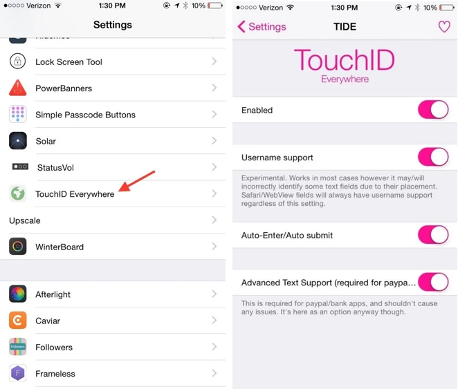 Thủ thuật khi sử dụng Touch ID trên iPhone ảnh 3 Thủ thuật khi sử dụng Touch ID trên iPhone ảnh 3