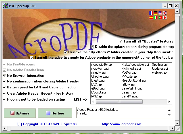 Tối ưu hóa Adobe Reader nhanh chóng ảnh 1 Tối ưu hóa Adobe Reader nhanh chóng ảnh 1