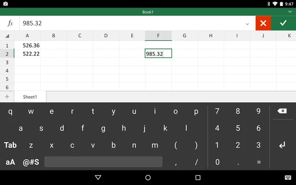 Bàn phím chuyên dụng cho người dùng Excel ảnh 1