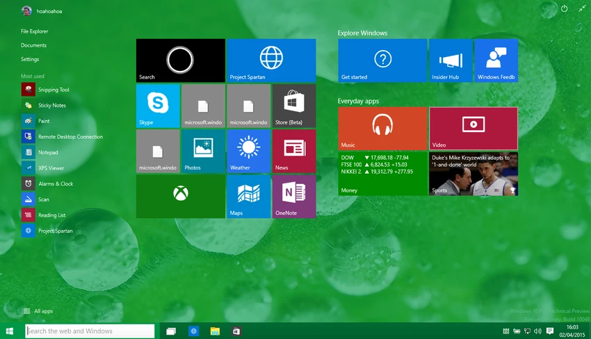 Trải nghiệm trình duyệt mới của Microsoft ảnh 1