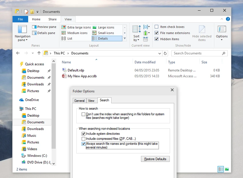 Giúp Windows tìm kiếm cả nội dung bên trong tập tin ảnh 2 Giúp Windows tìm kiếm cả nội dung bên trong tập tin ảnh 2