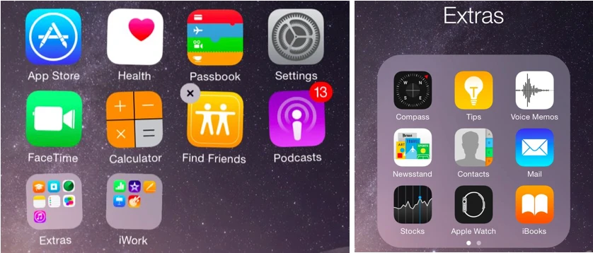 Ẩn các ứng dụng mặc định trên iPhone và iPad ảnh 1 Ẩn các ứng dụng mặc định trên iPhone và iPad ảnh 1
