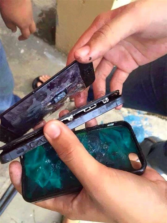 iPhone phát nổ vì trời quá nóng ảnh 1