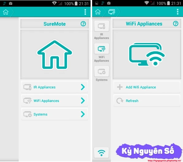 Biến smartphone thành remote thông minh ảnh 1 Biến smartphone thành remote thông minh ảnh 1