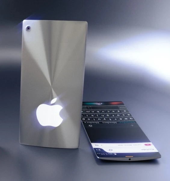 Mô hình iPhone 7 có màn hình cong và logo phát sáng ảnh 1