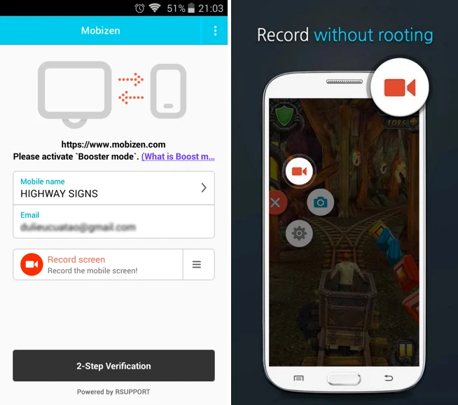 Quay phim màn hình trên Android ảnh 1