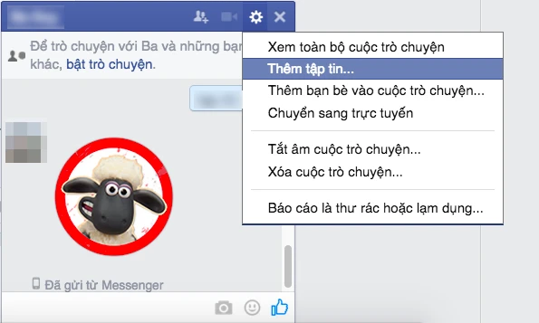 Chia sẻ tập tin với bạn bè thông qua Facebook ảnh 1