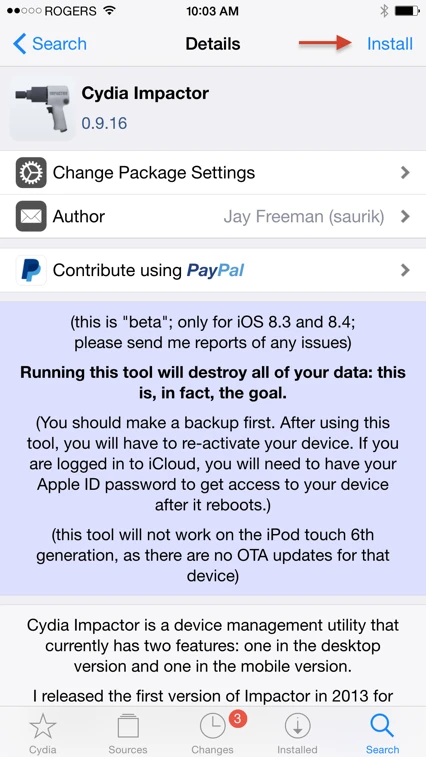 Unjailbreak mà không cần Restore ảnh 2