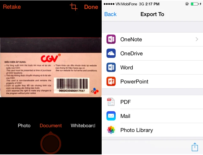 Quét và chỉnh sửa dữ liệu trên iOS ảnh 2 Quét và chỉnh sửa dữ liệu trên iOS ảnh 2