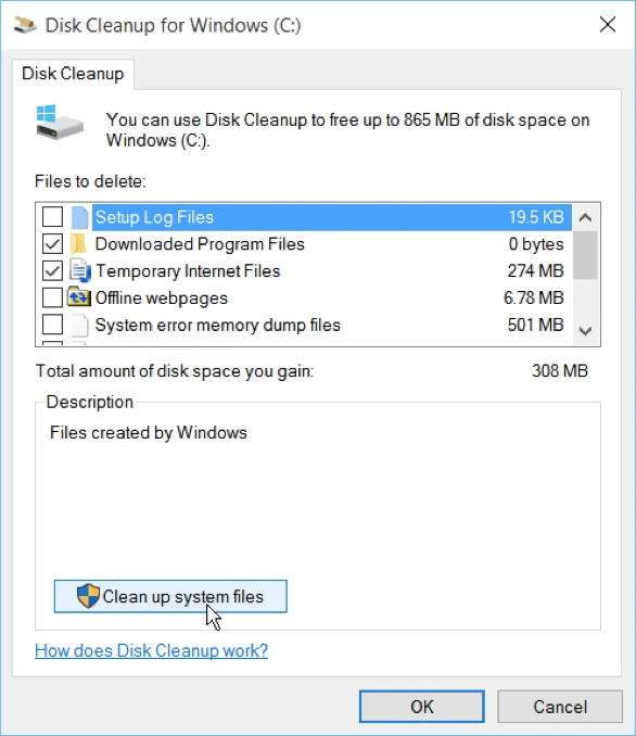 Lấy lại dung lượng ổ cứng sau khi nâng cấp Windows 10 ảnh 2