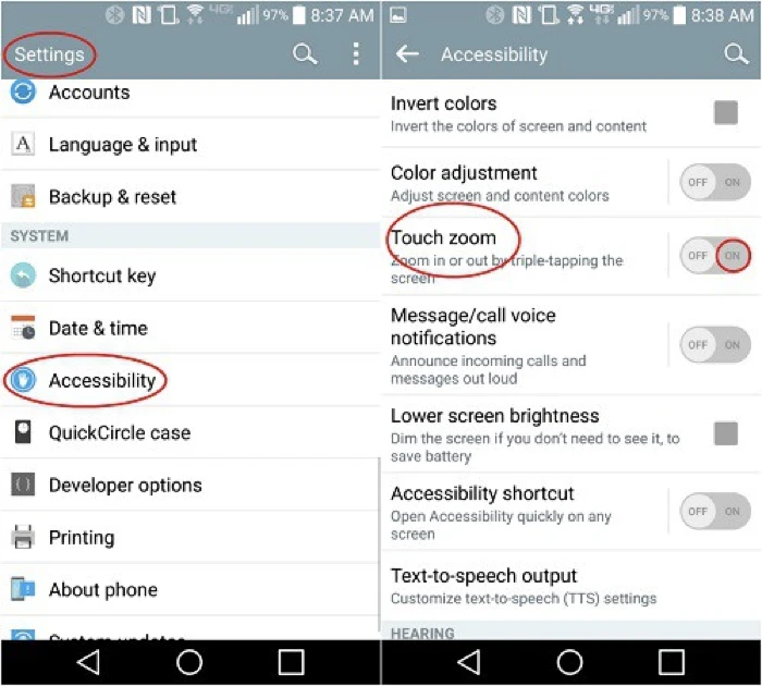 Thủ thuật giúp màn hình smartphone hiển thị rõ nét hơn ảnh 1