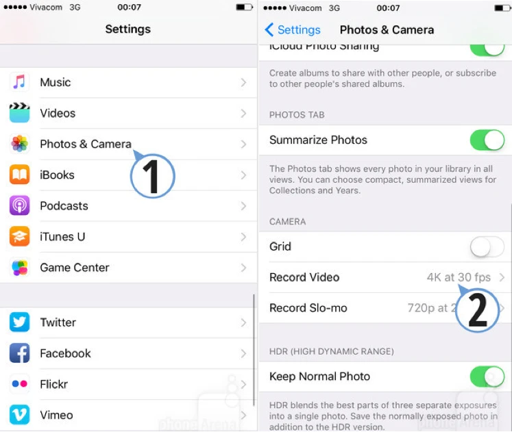 Làm thế nào để quay video 4K trên iPhone? ảnh 1